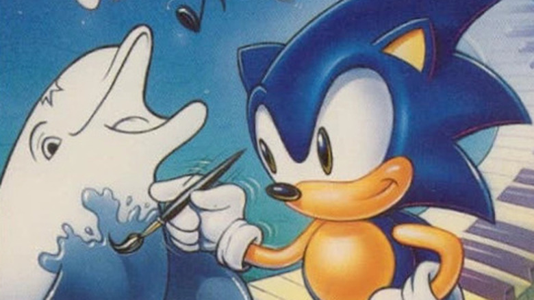 A Sonic Ecco, a delfint festi a borítójára 