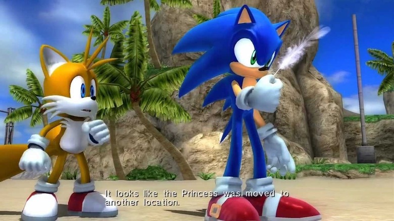 Sonic and Tails a hercegnőt keresi a Sonic the Hedgehog-ban (2006)
