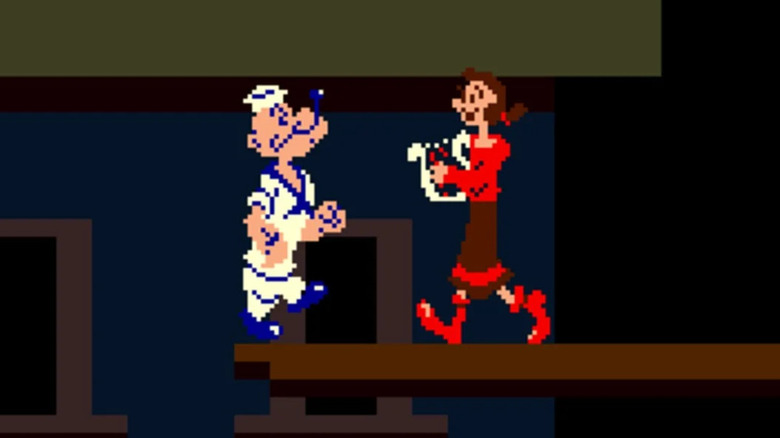 Popeye odamegy Olive Oylhez 