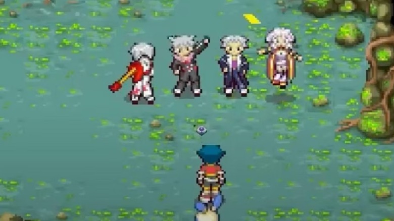 A Pokémon Ranger a Go-Rock osztaggal néz szembe a Pokémon Rangerben
