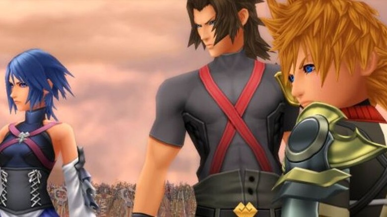 A Terra, Aqua és Ventus elszántnak tűnnek a Kingdom Hearts Birth by Sleepben