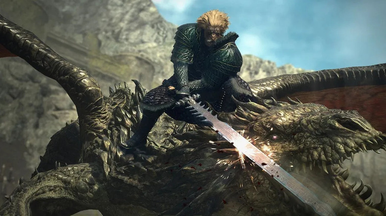 Az Arisen egy sárkány arcát vágja a Dragon's Dogma 2-ben
