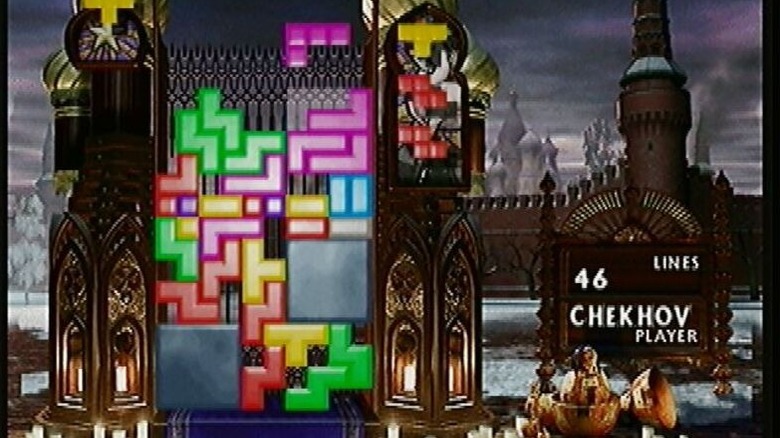 A Tetris blokkok orosz témájú hátterűek az Új Tetrisben