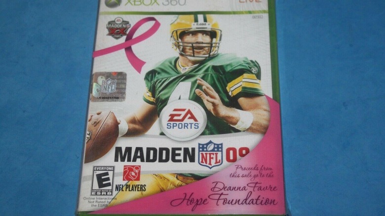 A Madden NFL 09 másolata Deanna Favre Hope Foundation borítóval Xbox 360-hoz