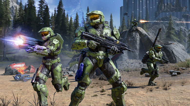 Spártaiak egy csoportja harcba száll a Halo Infinite-ben