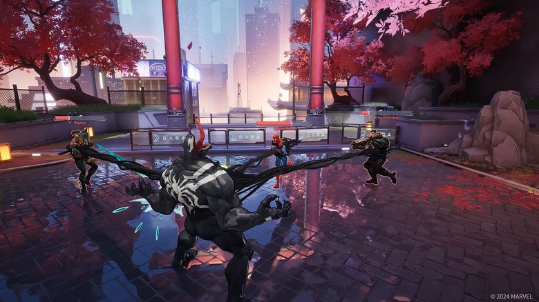 Venom megtámadja a Fekete Párducot, a Pókembert és a Büntetőt a Marvel Rivalsban