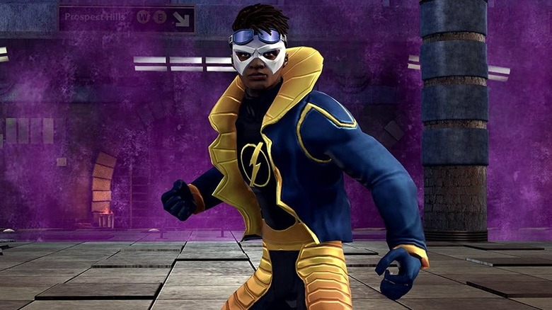 A Static Shock egy plázában áll a DC Universe Online-ban