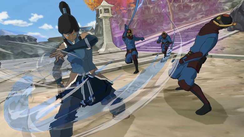 Korra harcol az ellenséggel 