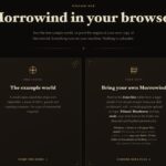 You can now play Morrowind directly in your browser, no installation required