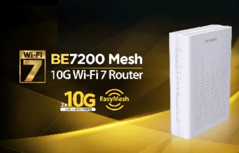 SCR 20260729 kiyd D-Link A/NZ launches new WiFi 7 Mesh Router unlocking 10-Gig WAN and 10-Gig LAN for Australian and NZ homes