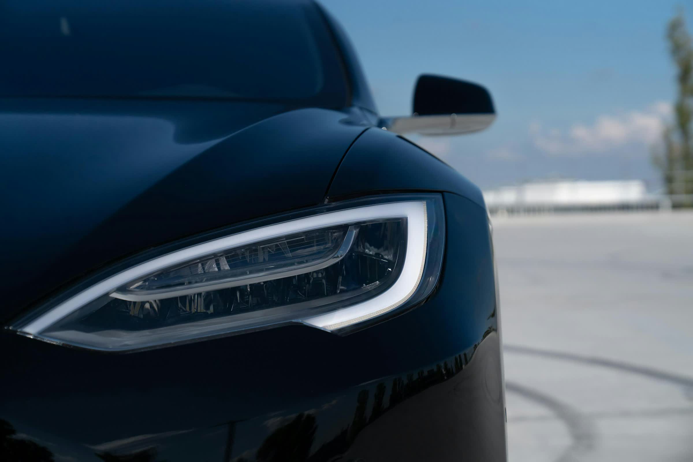 Tesla knew some of its headlights were twice as bright as legally allowed, now it