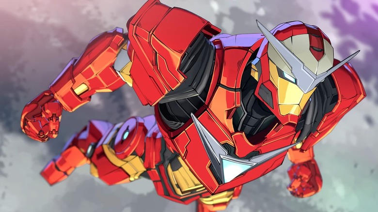 Vasember felnéz a Marvel Tōkon: Fighting Souls című filmben