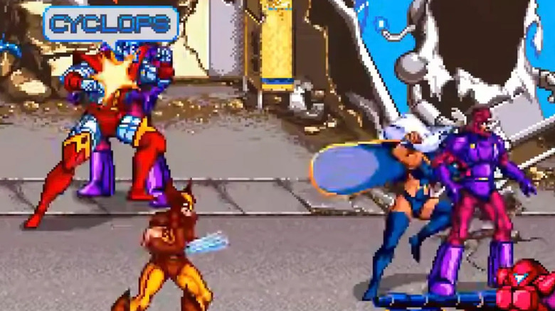 Küklopsz, kolosszus, rozsomák és vihar az őrszemekkel harcol az X-Menben (1992)