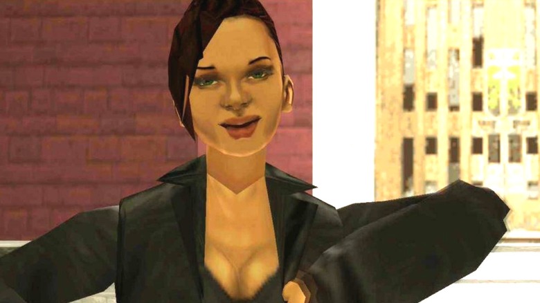 Catalina önelégülten néz ki a Grand Theft Auto III-ban