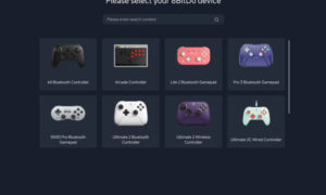 A 8BitDo Ultimate Software Online elhozza a böngészőkonfigurációt Linuxra