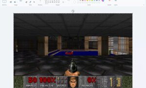 A Doom most a Microsoft Paintben „fut” egy vadul ötletes vágólaptrükknek köszönhetően