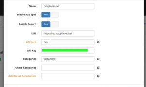A Sonarr indexelők konfigurálása és források hozzáadása