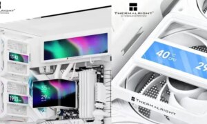 A Thermalright bepattintható képernyője a ventilátorokat kijelzővé varázsolja