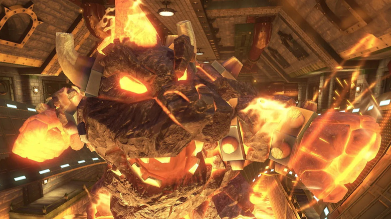 Bowser tüzes szobra üti a pályát a Mario Kart 8-ban