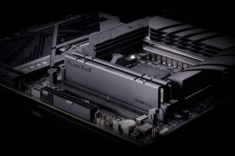 A G.SKILL Flare X5X DDR5 memória debütál az AMD EXPO ULL-lel