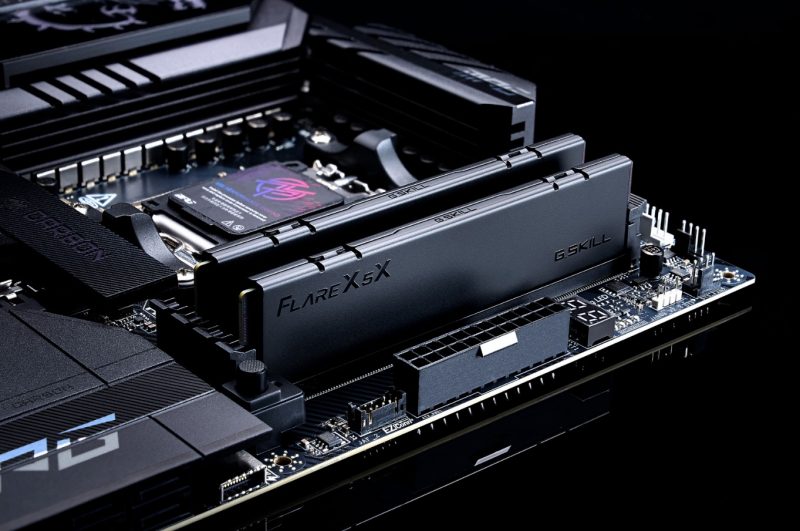 A G.SKILL Flare X5X DDR5 memória debütál az AMD EXPO ULL-lel