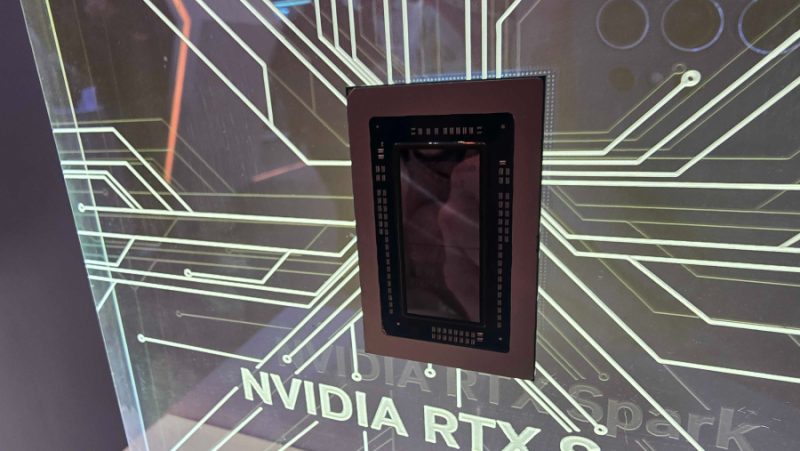 Az Nvidia RTX Spark Chip célja, hogy egyesítse a munkahelyi és a játékra szánt laptopokat 2 Az Nvidia RTX Spark chip kialakítása egy laptop alaplapi illusztráción látható