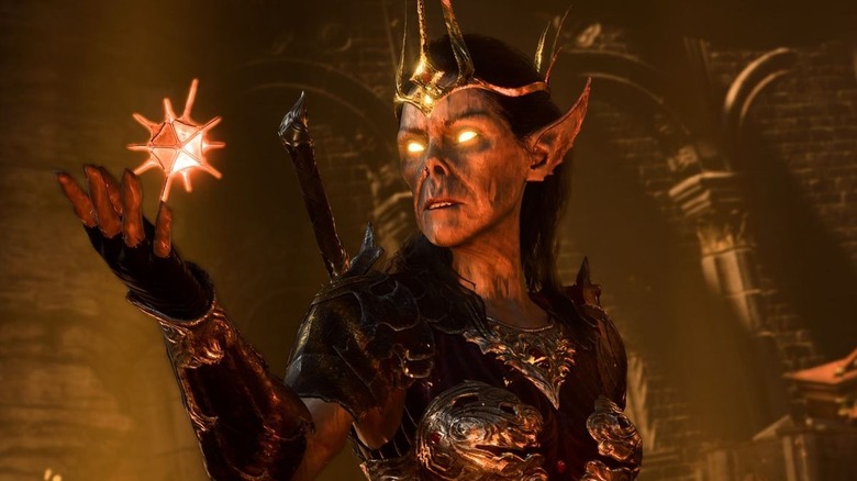 A Lich King megidéz egy varázslatot Baldur's Gate III-ban