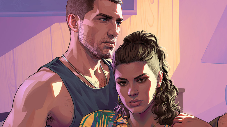 Jason Duval és Lucia Caminos együtt ülnek a Grand Theft Auto 6 műalkotásaiban