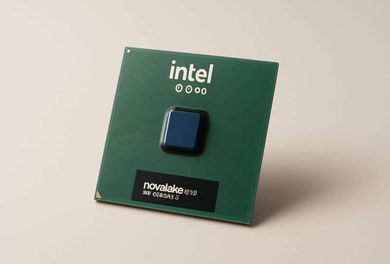 Leaked slide showing the Intel Nova Lake CPU release timeline for Nova Lake-S and Razor Lake
