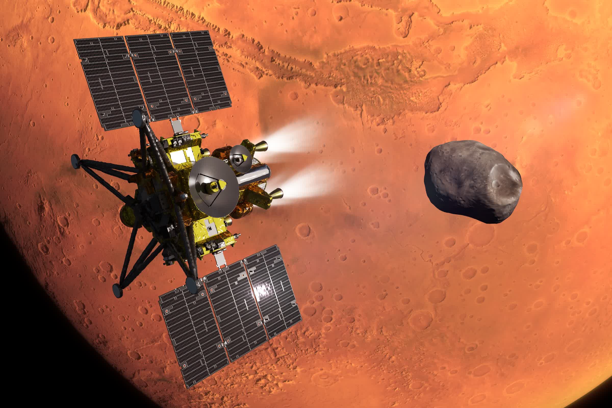 Japan is launching a mission to bring back the first samples from a Martian moon