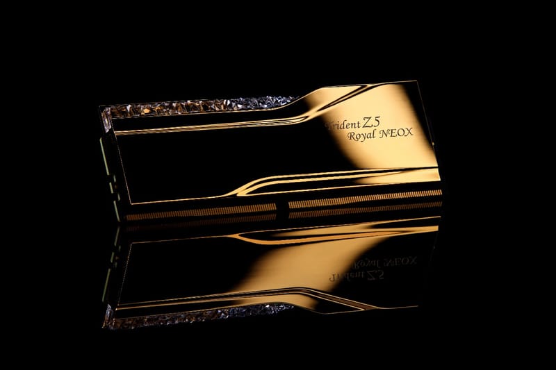 A G.SKILL Trident Z5 Royal NeoX rendkívül alacsony késleltetésű DDR5 3-at hoz A G.SKILL Trident Z5 Royal NeoX rendkívül alacsony késleltetésű DDR5-öt hoz