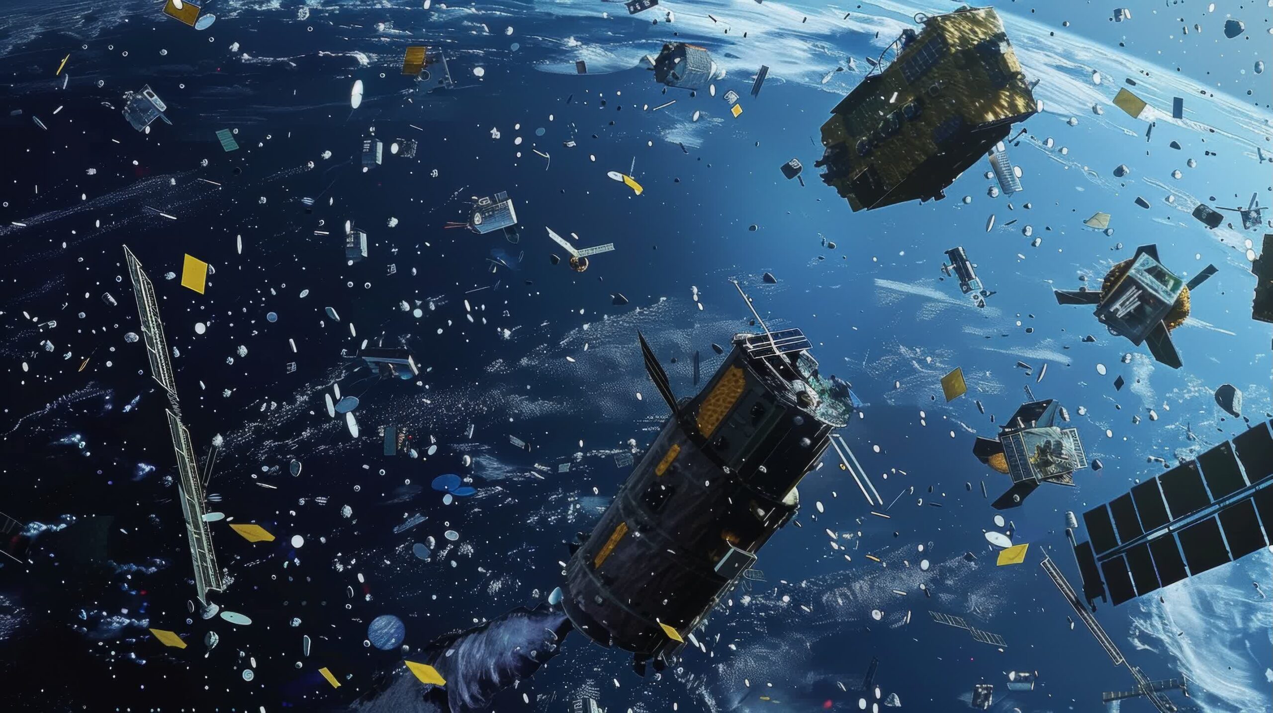 Space debris is multiplying, so satellite makers are building better ways to survive a hit