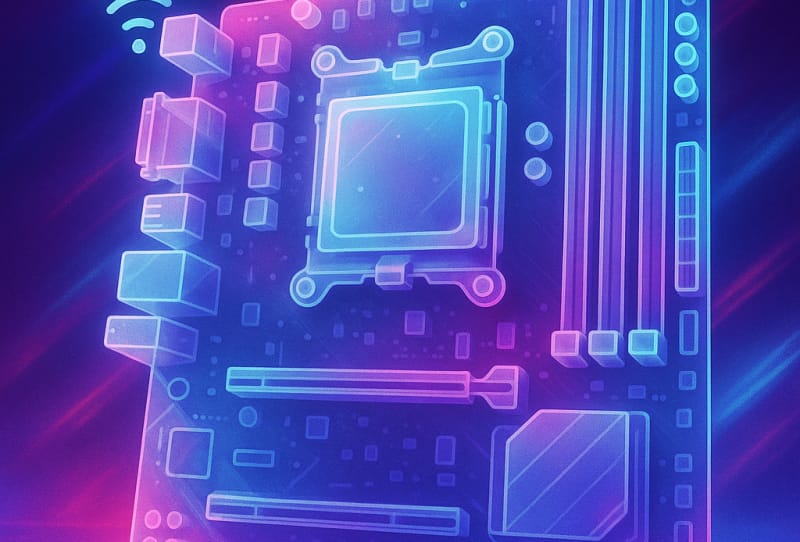Maxsun B850 microATX motherboards shown with AM5 socket and DDR5 memory slots