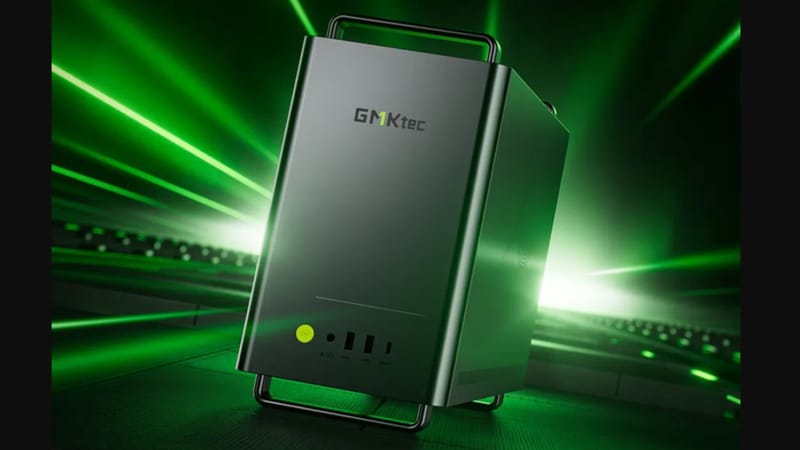 A Morefine MNAS-X1 egy játék GPU-t a NAS 2-be szorít Finomabb MNAS-X1 NAS ház, felülről tölthető meghajtórekeszekkel az alaplap és a GPU-rekesz felett