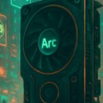 Intel Arc GPU drivers update notification showing version 101.9030 Beta release notes