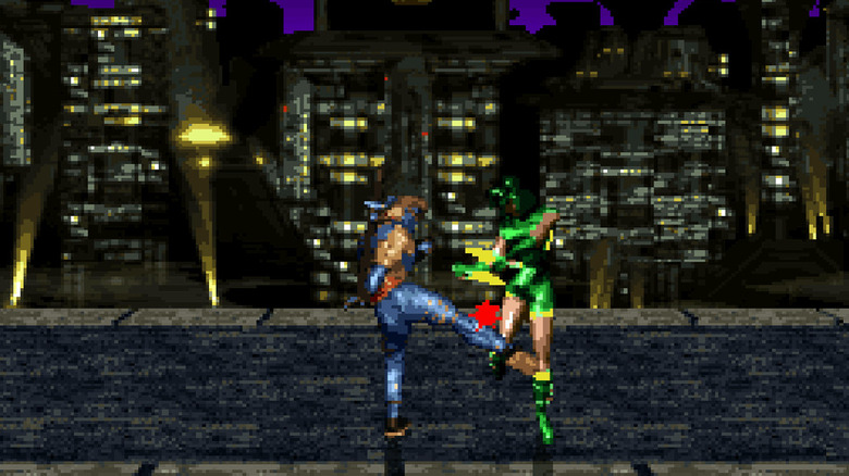 Jago kirúgja az orchideát a Killer Instinctben (1994)