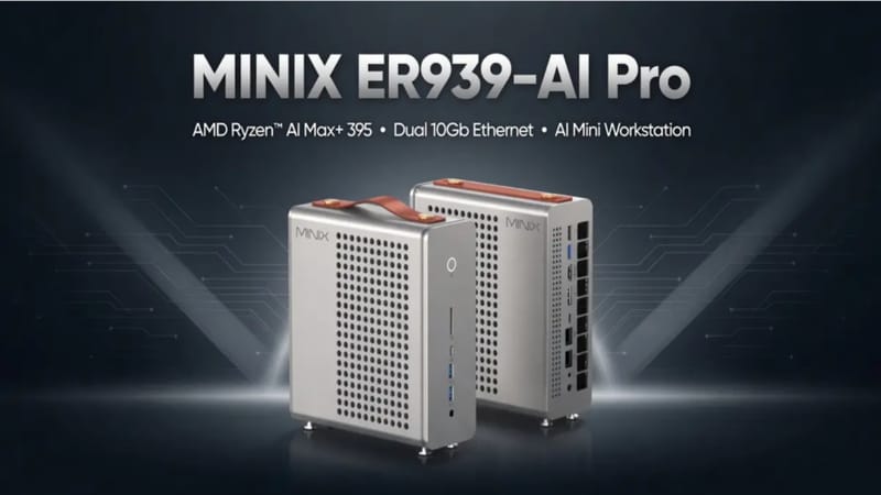 FEVM FA80G Mini PC-csomagok Ryzen 9 9950X3D és RTX 5090 2 A FEVM FA80G mini PC-ház kompakt, 2,6 literes játéktervével