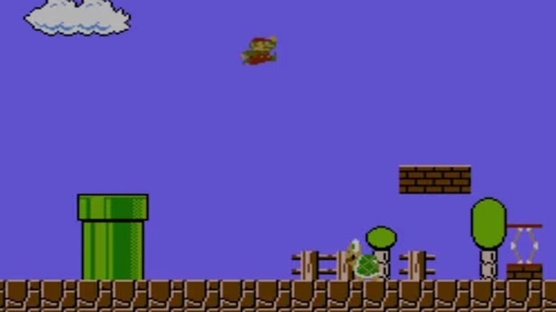 Mario a Koopa Troopa csapatához ugrik a Super Mario Bros.