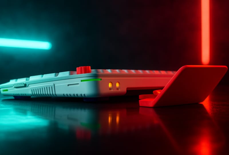 NuPhyLab 3D models shown as printable wrist rest and knob files for NuPhy keyboards