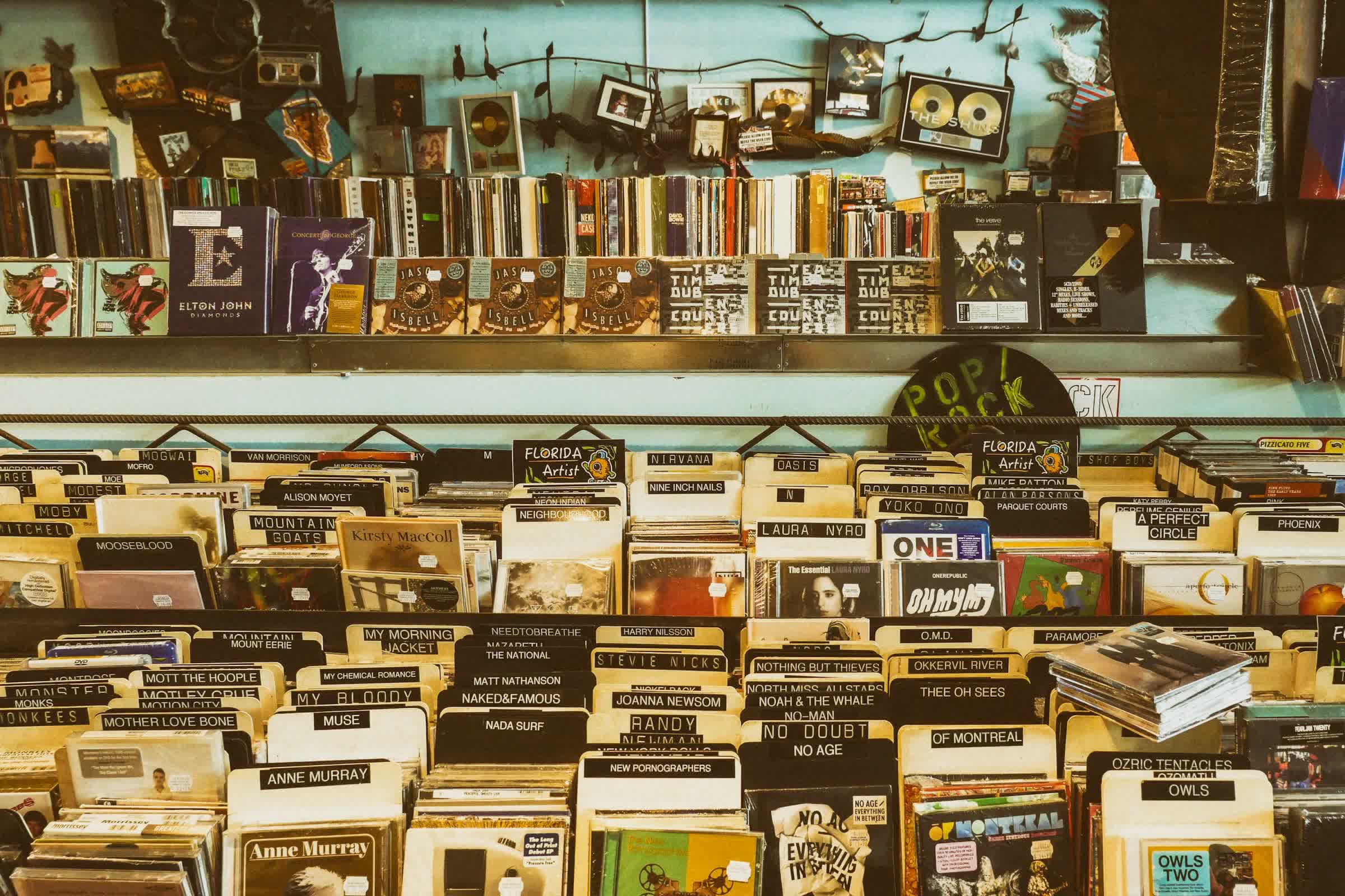 CD and vinyl sales are surging as frustration with digital media keeps growing