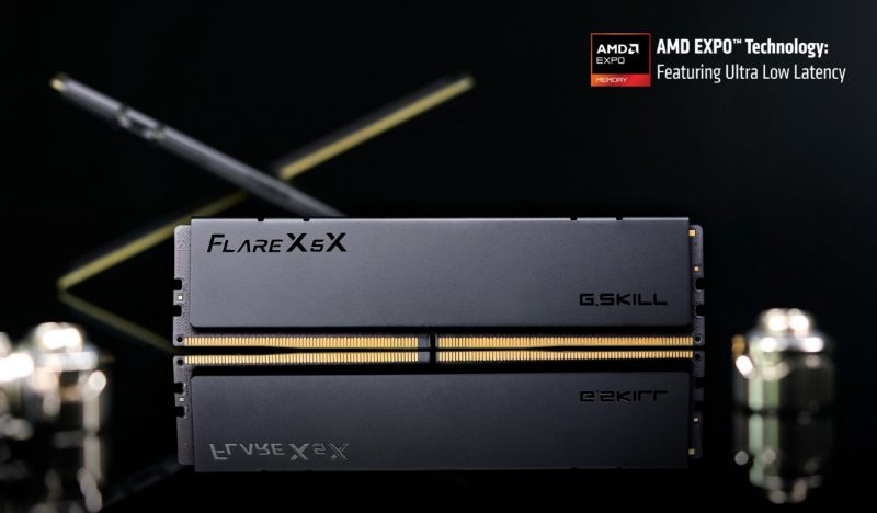 A G.SKILL Flare X5X DDR5 memória debütál az AMD EXPO ULL-lel