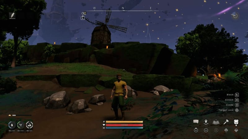 A Jagex elismeri, hogy a RuneScape Dragonwilds Switch 2 portja durván néz ki 1 RuneScape Dragonwilds Switch 2 port, amely elmosódott játékon belüli látványt mutat a kézi képernyőn