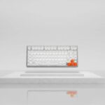 Mchose Ace75 Hall effect keyboard shown in a colour-matched aluminium case on Kickstarter