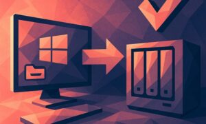 A NAS biztonsági mentés beállítása Windows PC-ről