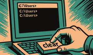 A konzolelőzmények törlése a Windows parancssorban