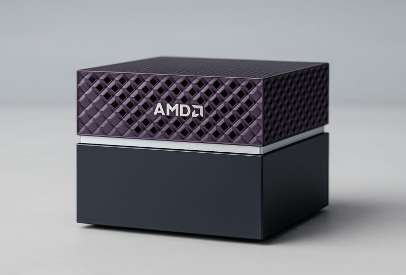 AMD Ryzen AI Halo branding displayed on stage during the IFA 2026 keynote in Berlin