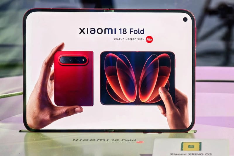 Az Arm új Mali G2-Ultra NX chipje átalakíthatja a telefonos játékot 1 Xiaomi 18 Fold okostelefon, amelyen a kijelzőjét tápláló Arm Mali G2-Ultra NX grafikus chip látható