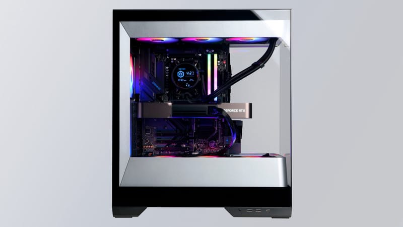 CyberPowerPC SLC8500WST játék PC-torony Ryzen 7 9800X3D processzorral és RTX 5080 Founders Edition grafikus kártyával