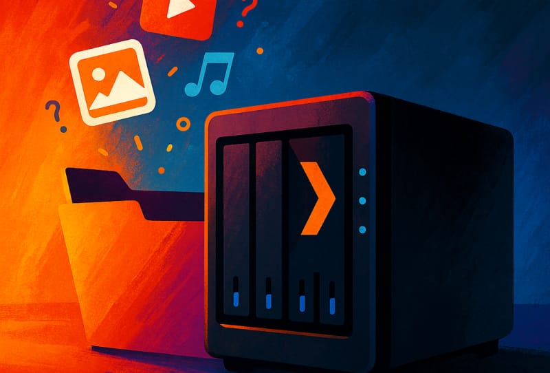 Plex media server library screen showing a folder with missing content