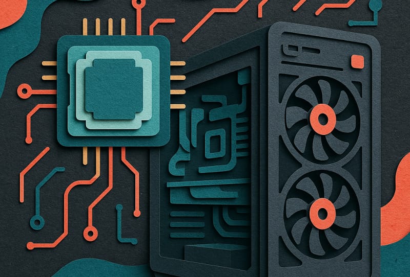 A computer processor sitting on a motherboard socket ready for installation in a gaming PC